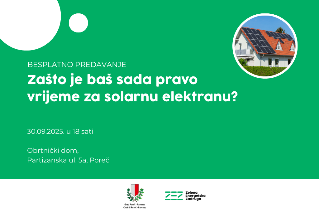 Besplatno predavanje u Poreču